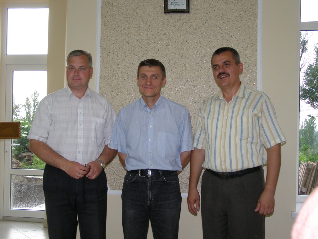Владимир Шуть, Сергей Гаркуша и Дмитрий Галюк