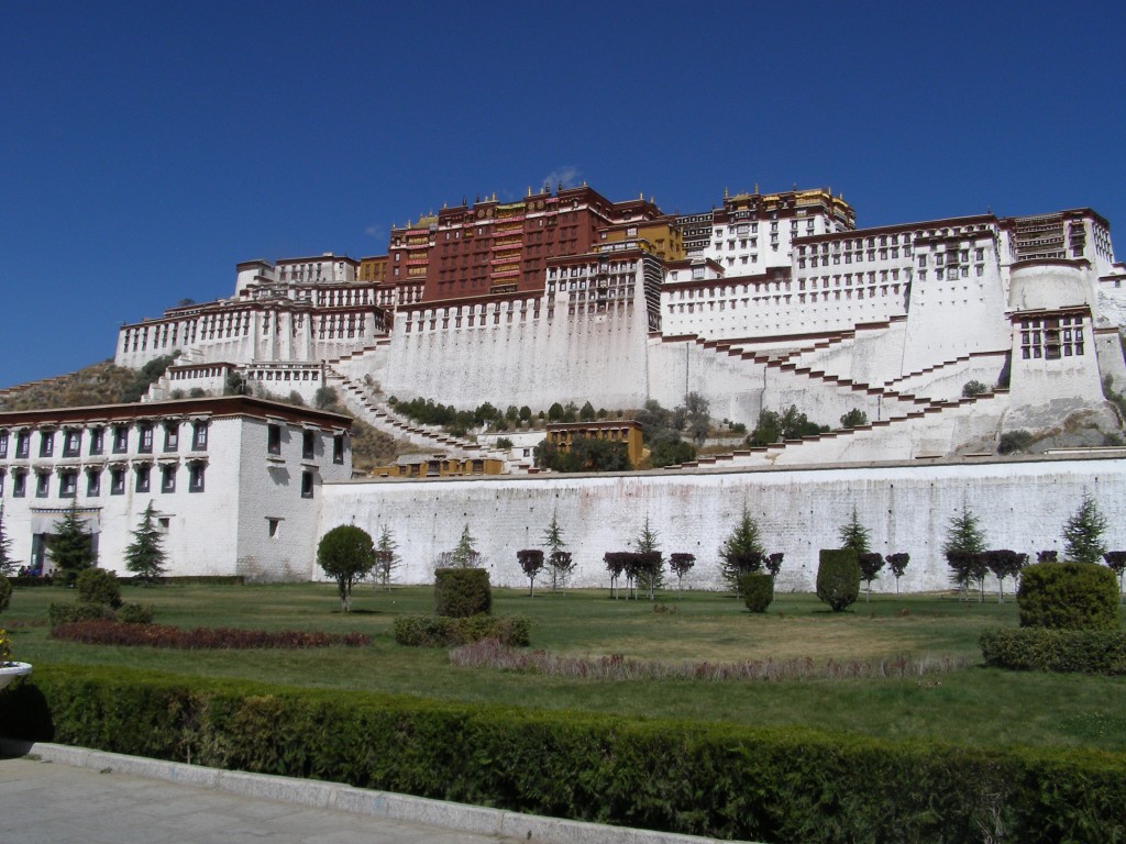 Тибет, дворец императора Патала Палац