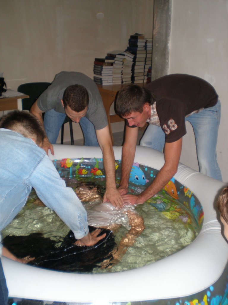 Крещение Жени Селиверстова